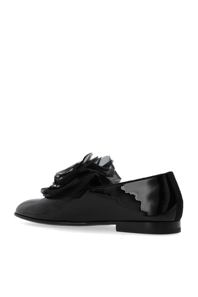 Dolce & Gabbana Elegant Black Patent Leather Loafers