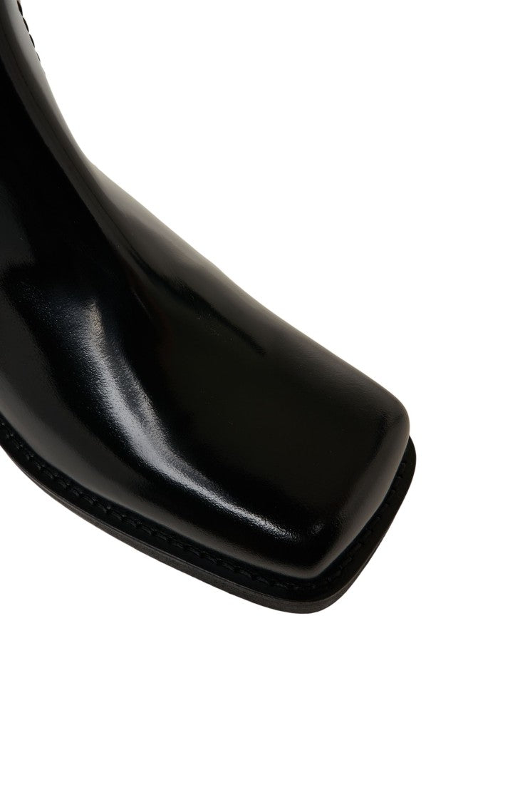 Billi Bi Knee-High Boots In Patent Leather