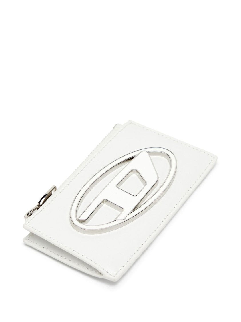 Diesel Chic White Bovine Leather Clutch
