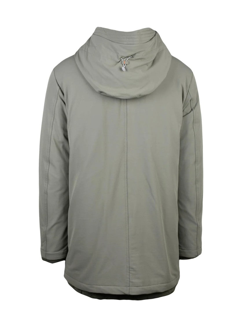 Dekker Granlasco Hooded Jacket With Padded Interior And Flap Pocket