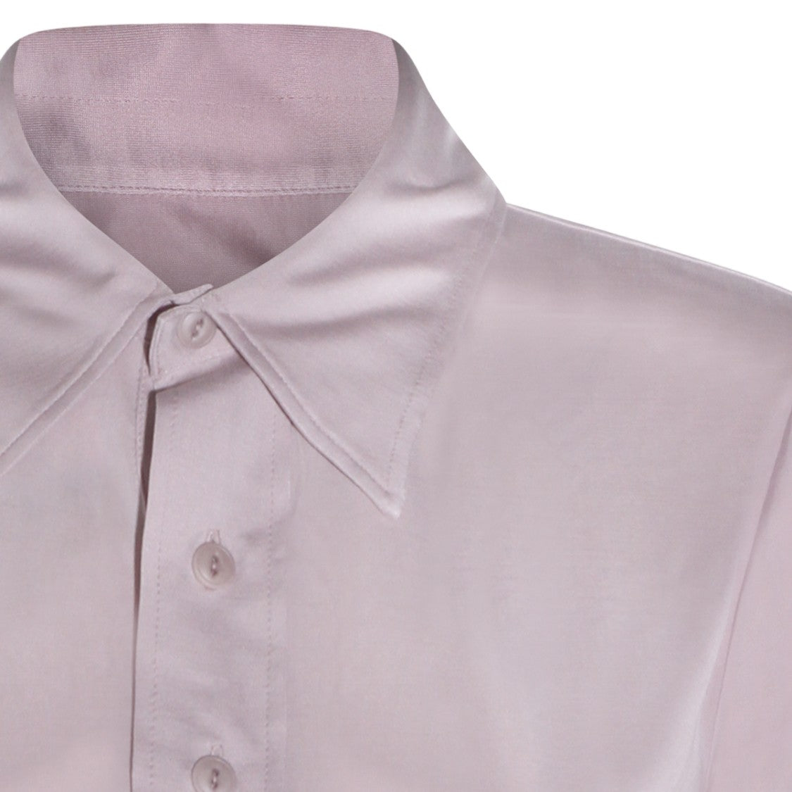 Maison Margiela Short-Sleeve Polo Shirt With Classic Collar