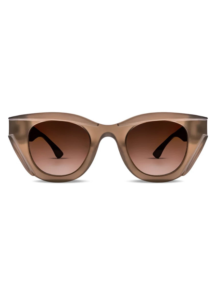 Thierry Lasry Dismissy Oversized Cat-Eye Angular Sunglasses
