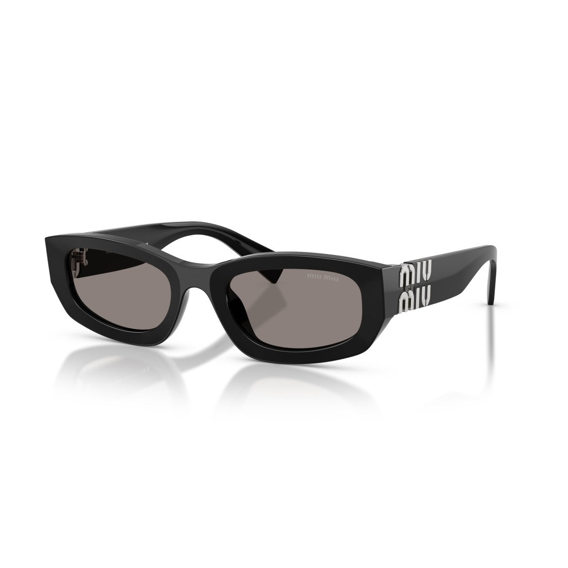 Miu Miu 0Mu B04s Bold Rectangular Frame Sunglasses