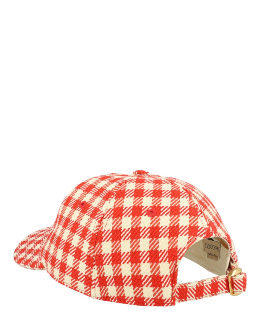 Valentino Vg Signature Patch Baseball Cap