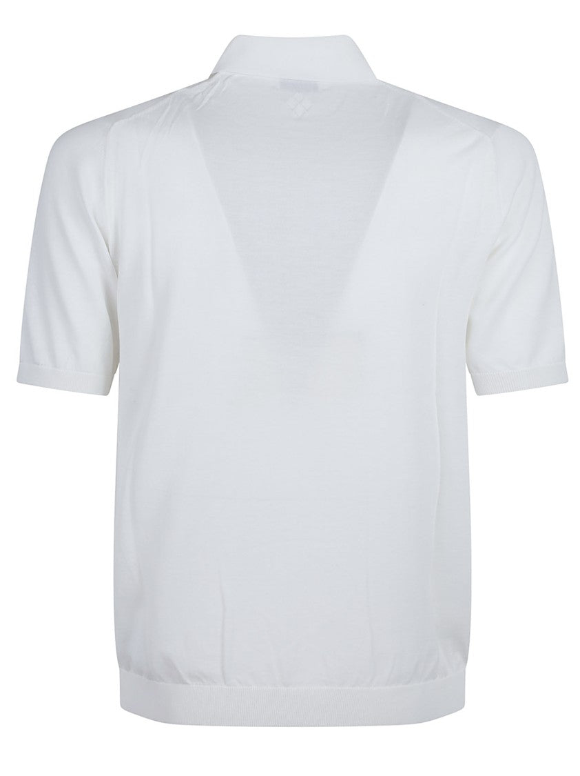 Ballantyne Short Sleeve Plain Cotton Polo