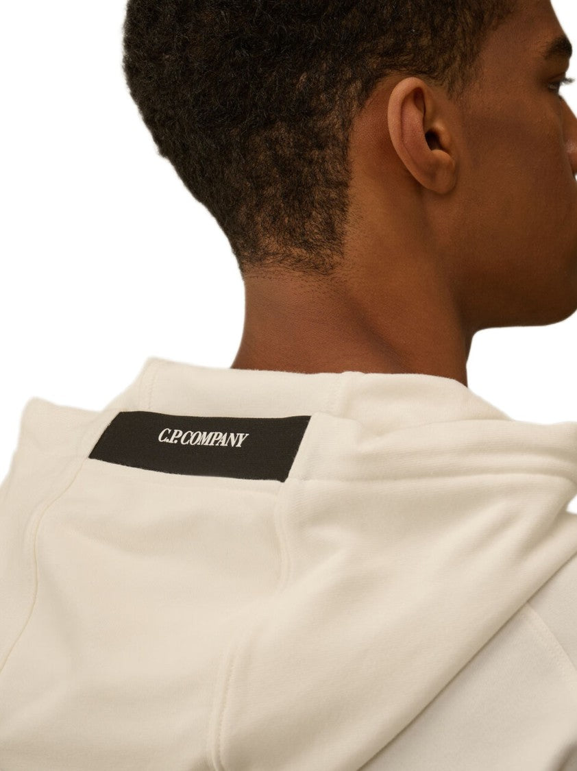 C.P. Company Adjustable Hooded Sweatshirt With Distinctive Lens Detail