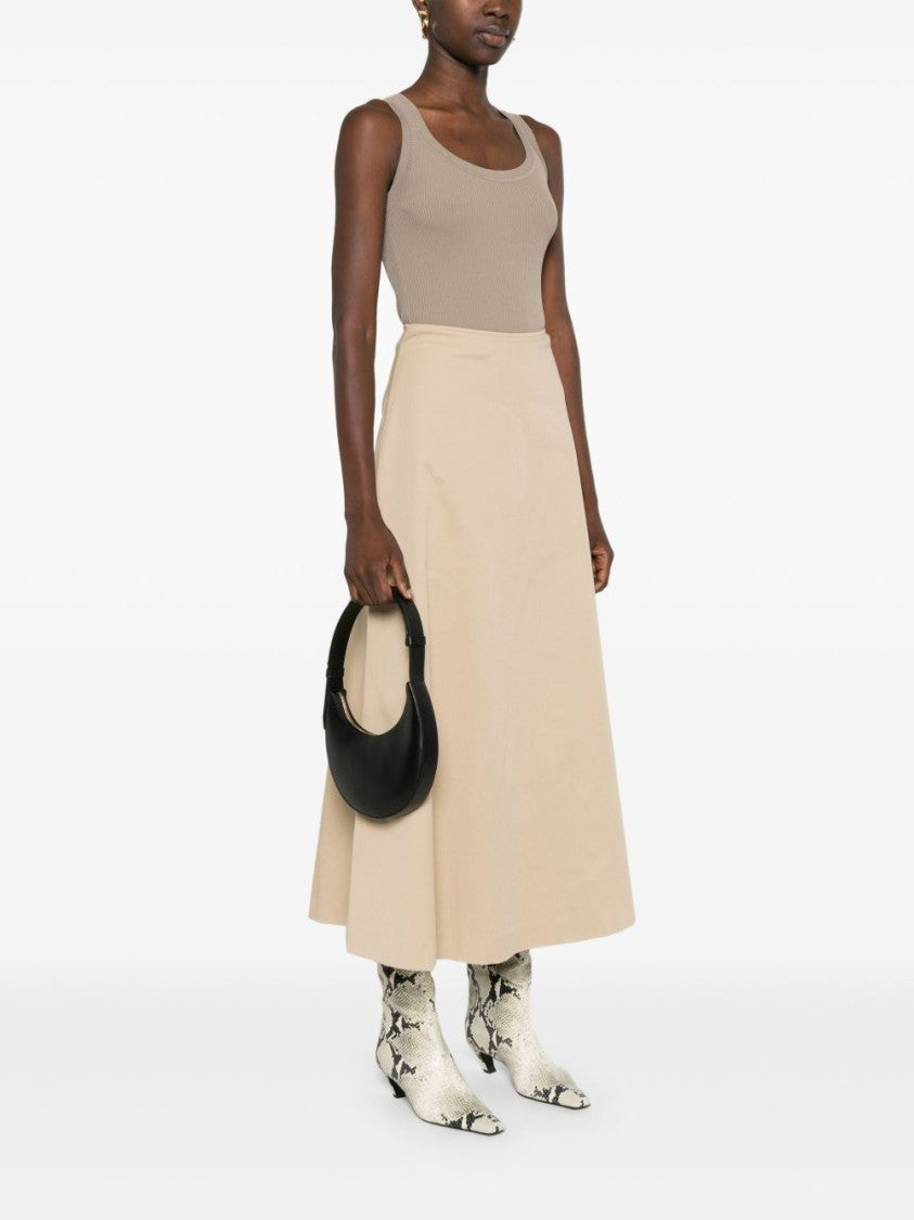 Furla Crescent Black Calf Leather Shoulder Bag