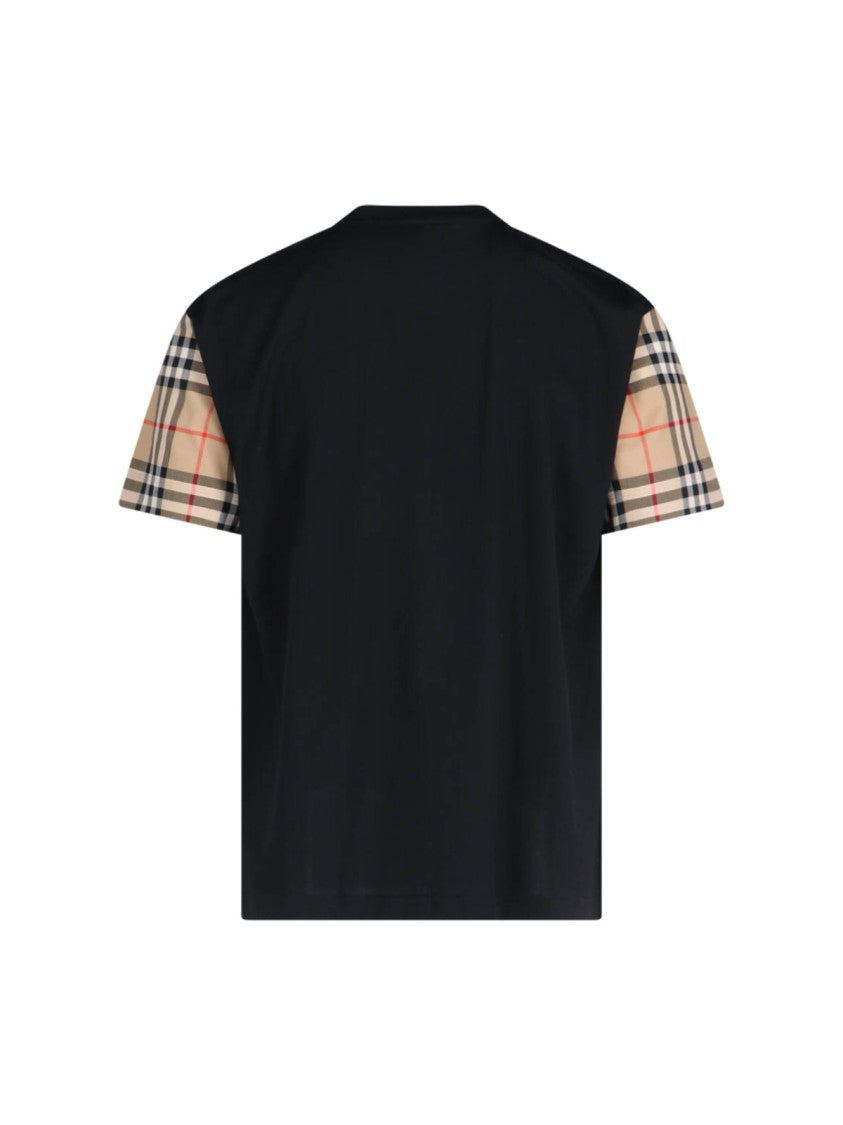 Burberry 'Vintage Check' T-Shirt – Black