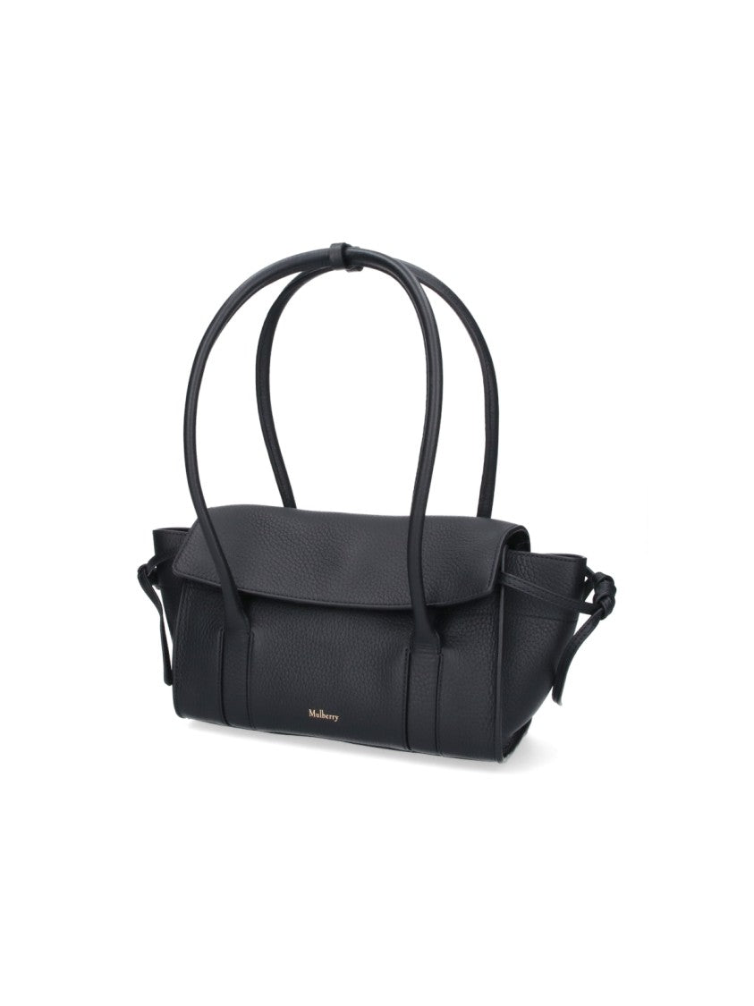 Mulberry Black Soft Bayswater Calf Leather Shoulder Bag