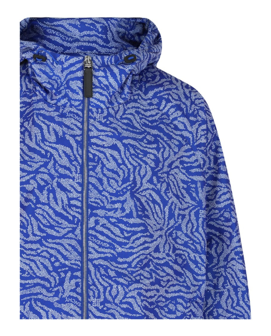 Givenchy Hooded Printed Windbreaker
