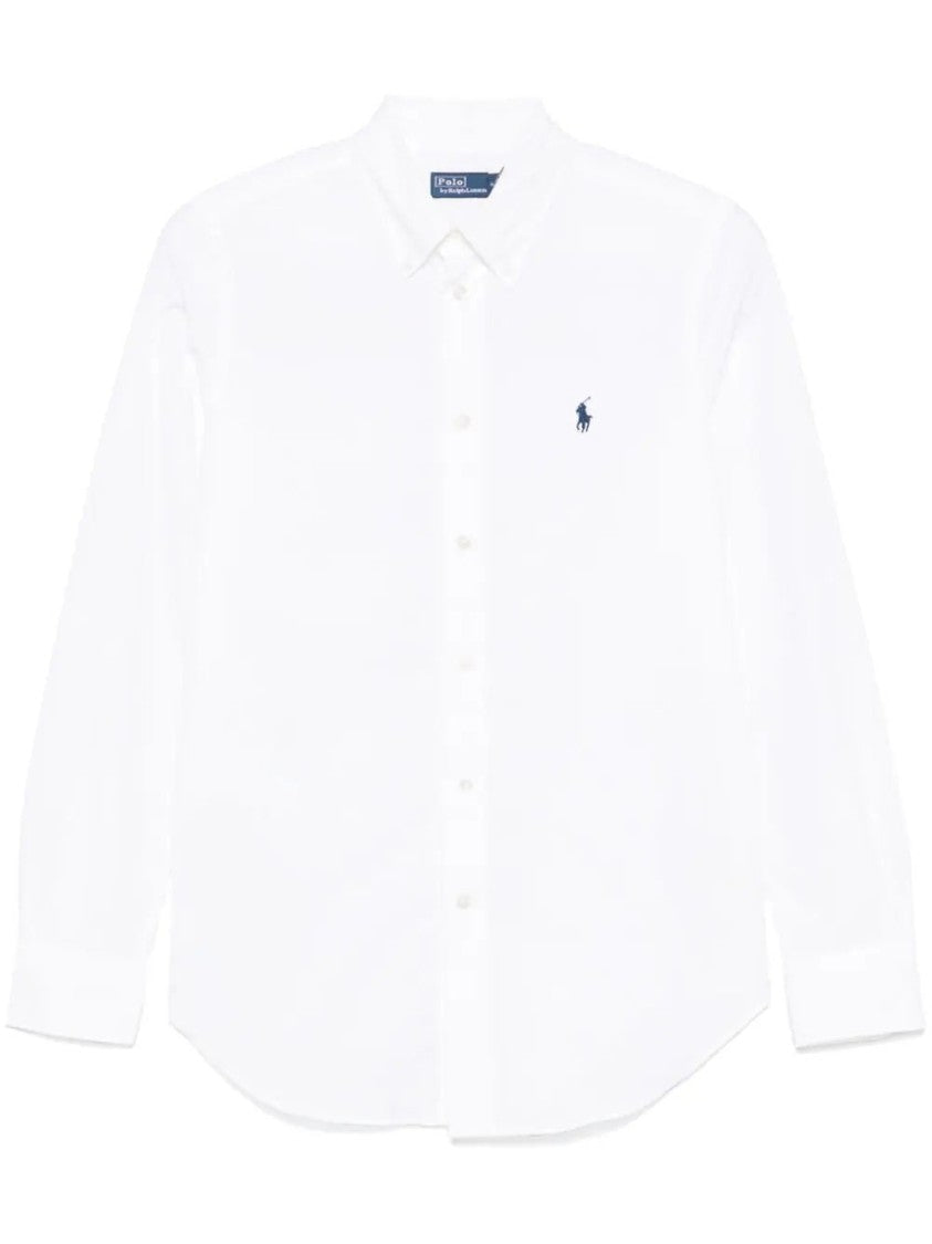 Polo Ralph Lauren Classic White Long Sleeve Shirt