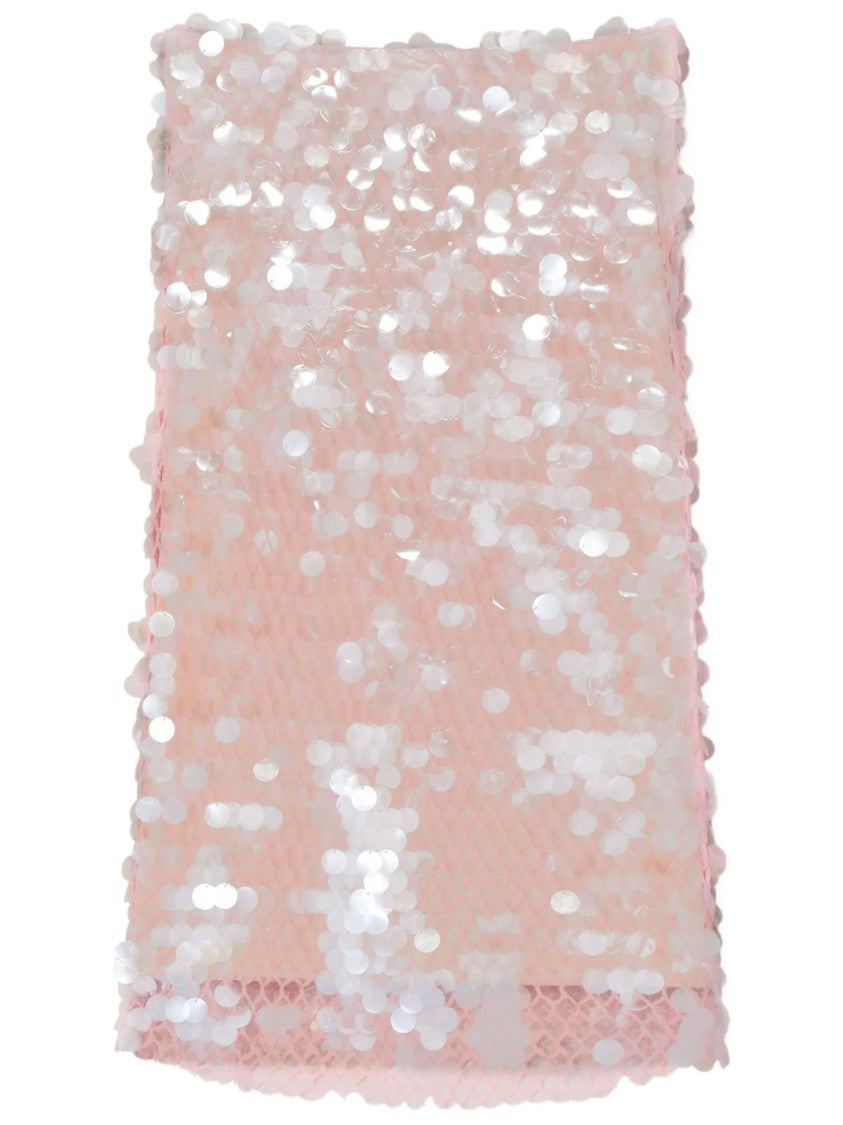 Tory Burch Pink Sequin Midi Skirt