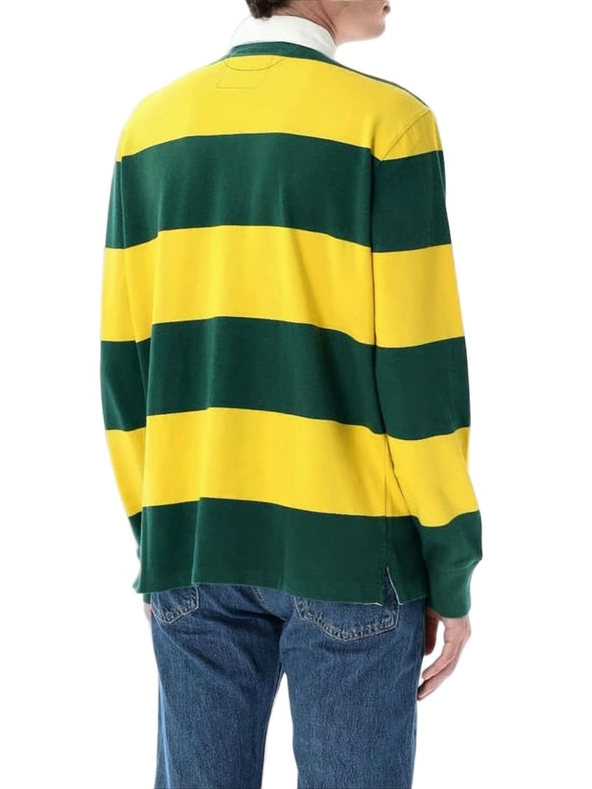 Polo Ralph Lauren Horizontal Stripe Long-Sleeve Polo Shirt