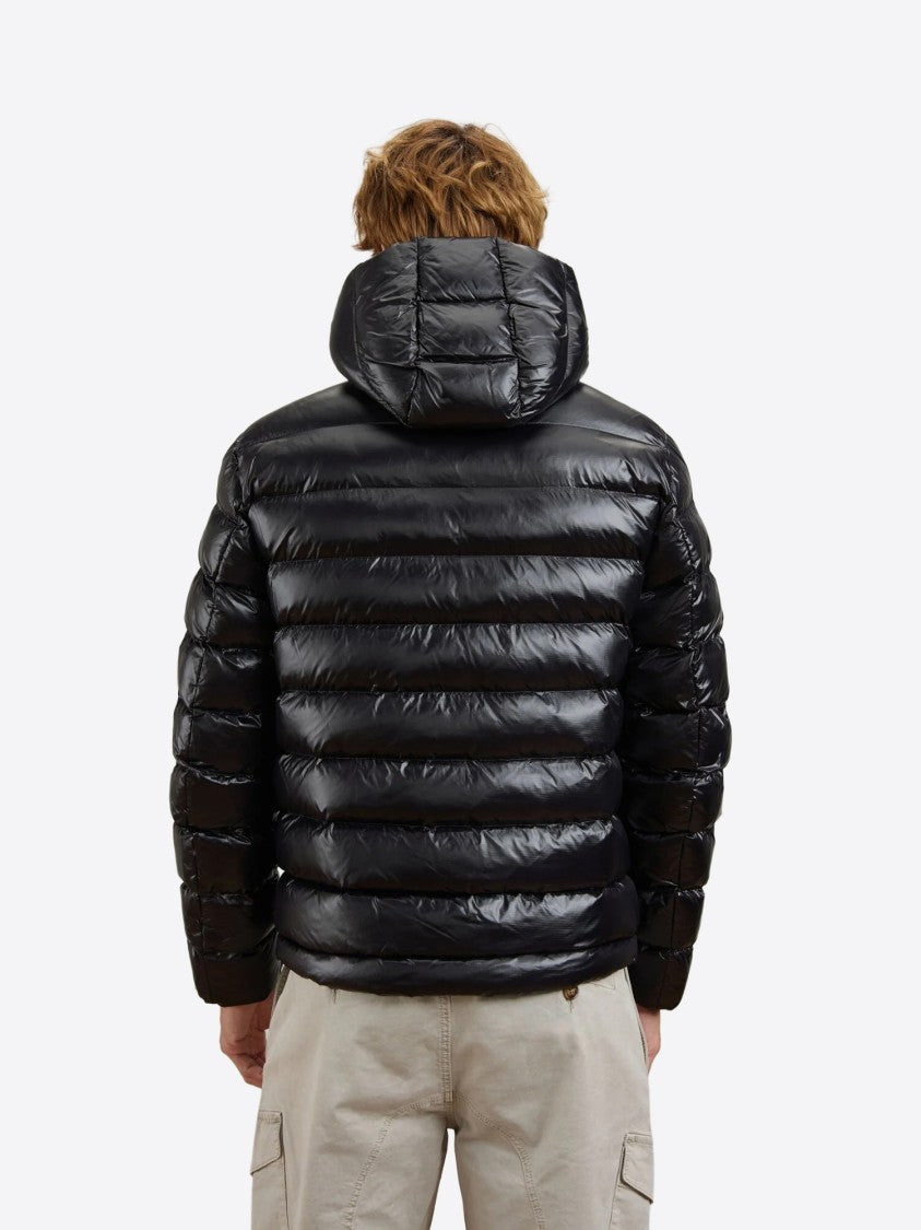 Blauer Glossy Quilted Hooded Puffer Jacket