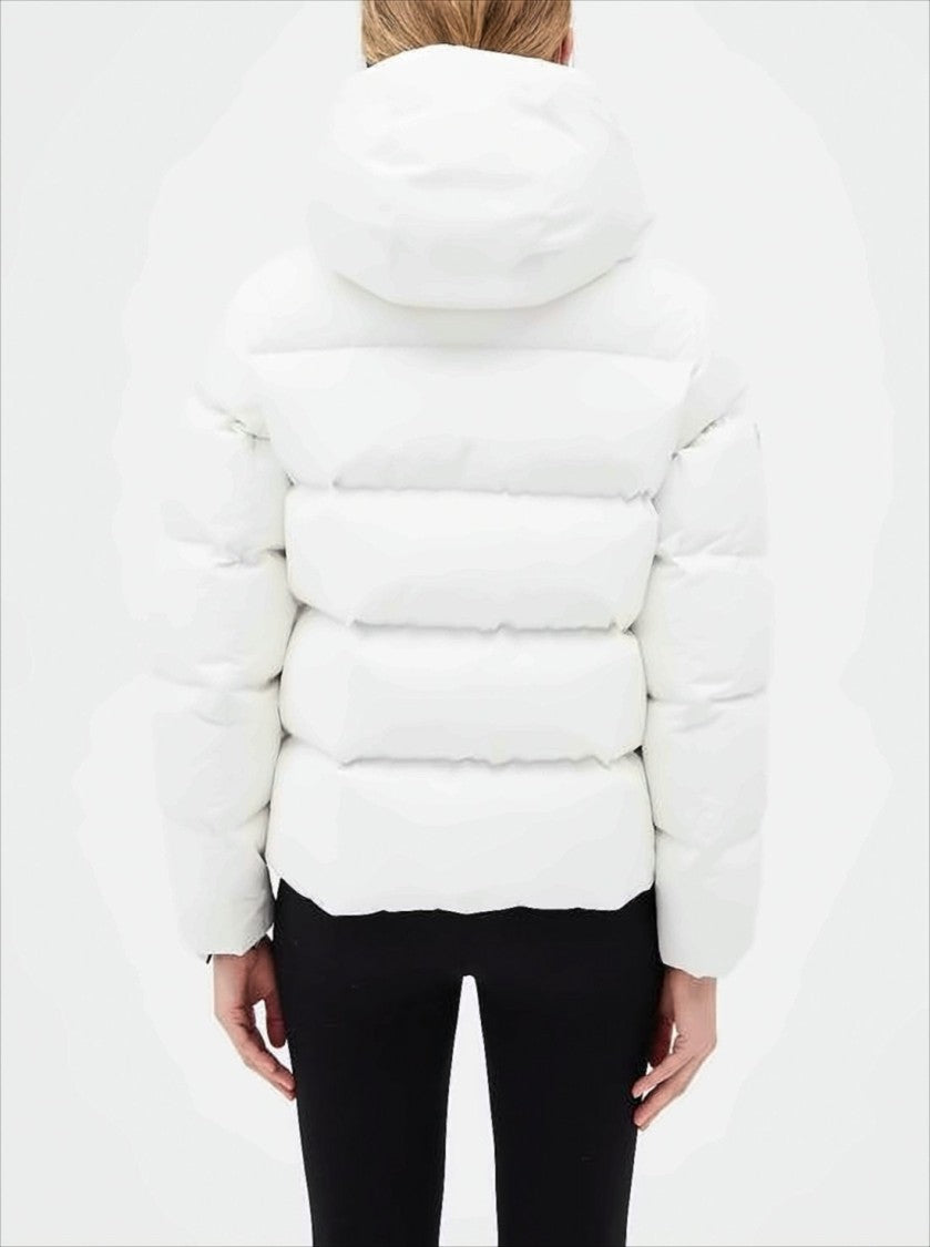 Duvetica Quilted Down Puffer Jacket With High Collar