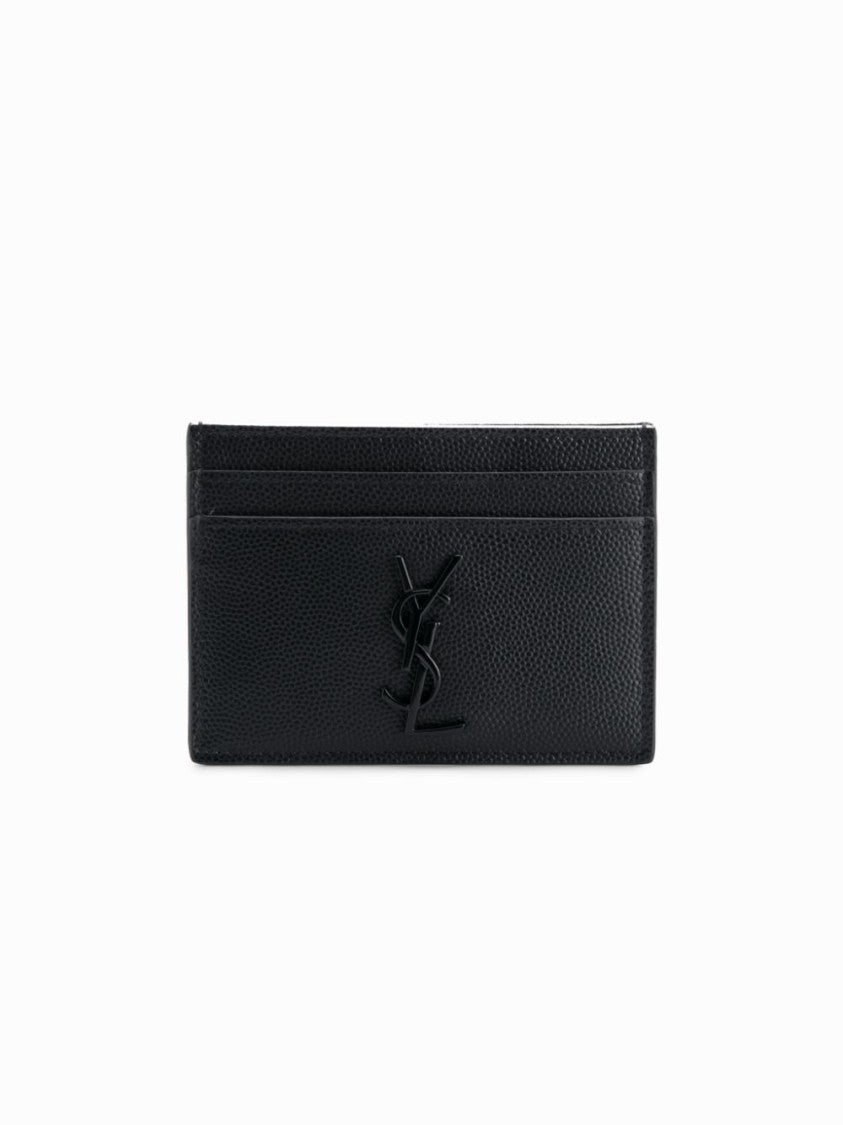 Saint Laurent Cassandre Cardholder With Interlocking Ysl Logo