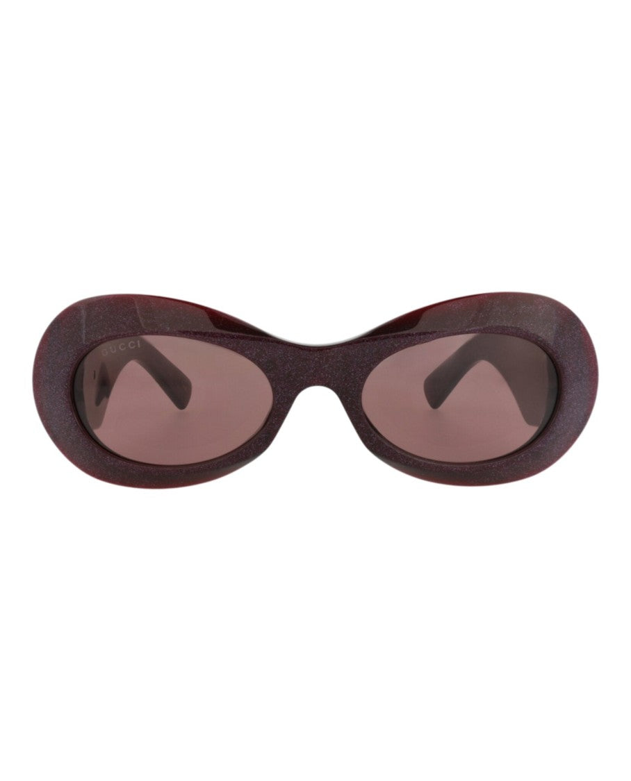 Gucci Round-Frame Recycled Acetate Sunglasses