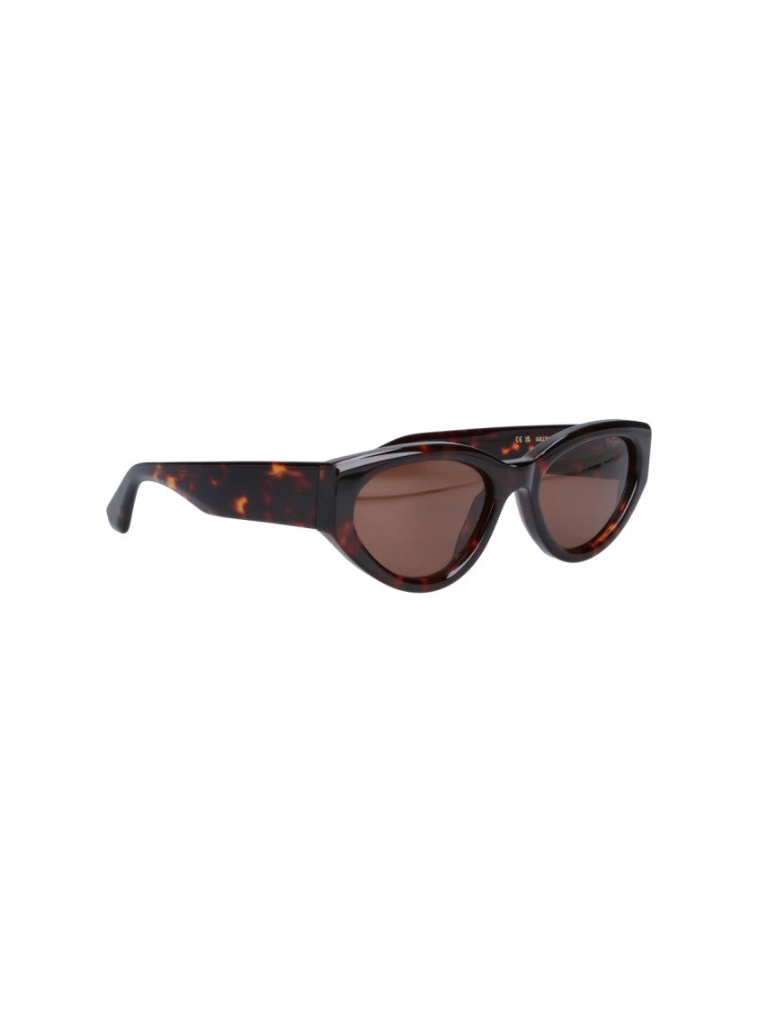 Chimi Brown Deep Tortoiseshell Polarized Cat-Eye Sunglasses