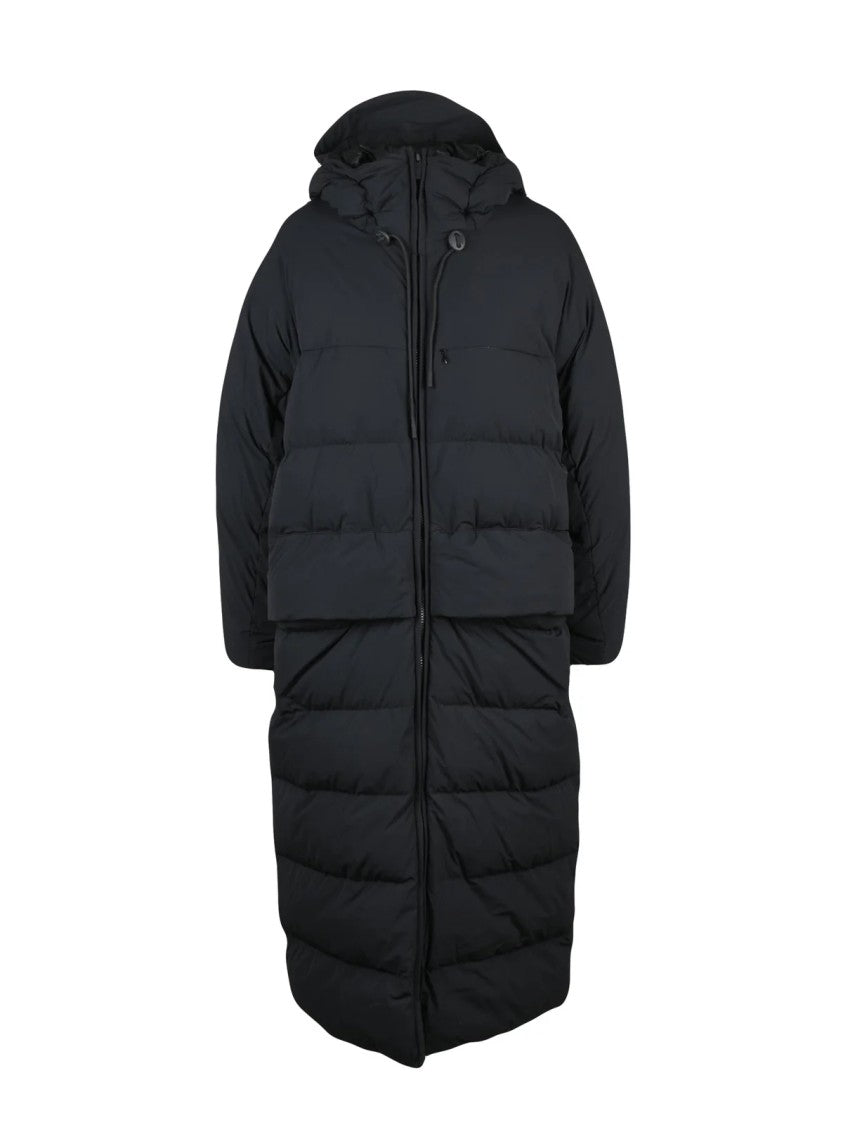 Aspesi Black Stretch Polyamide Kei Down Jacket