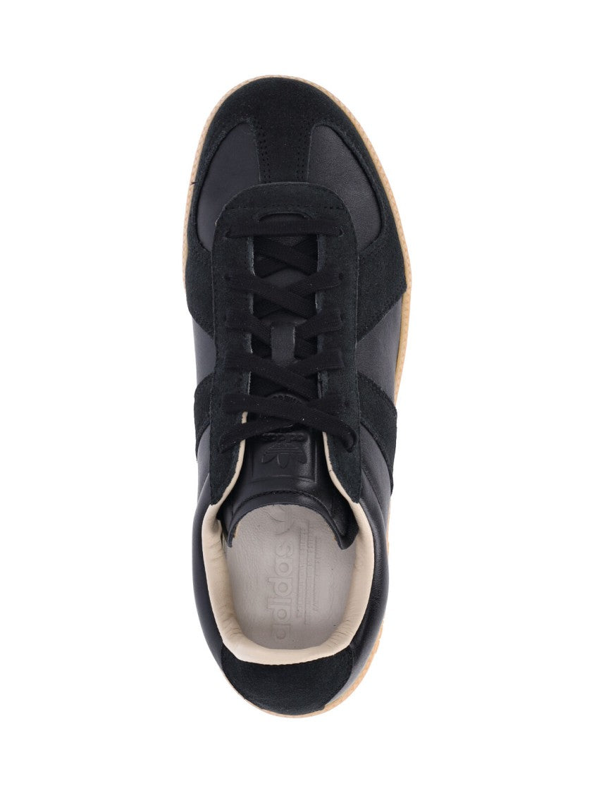 Adidas Black Leather Bw Army Sneakers
