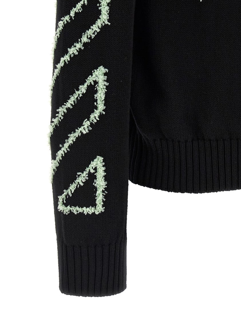 Off-White 'Diag Outline' Sweater