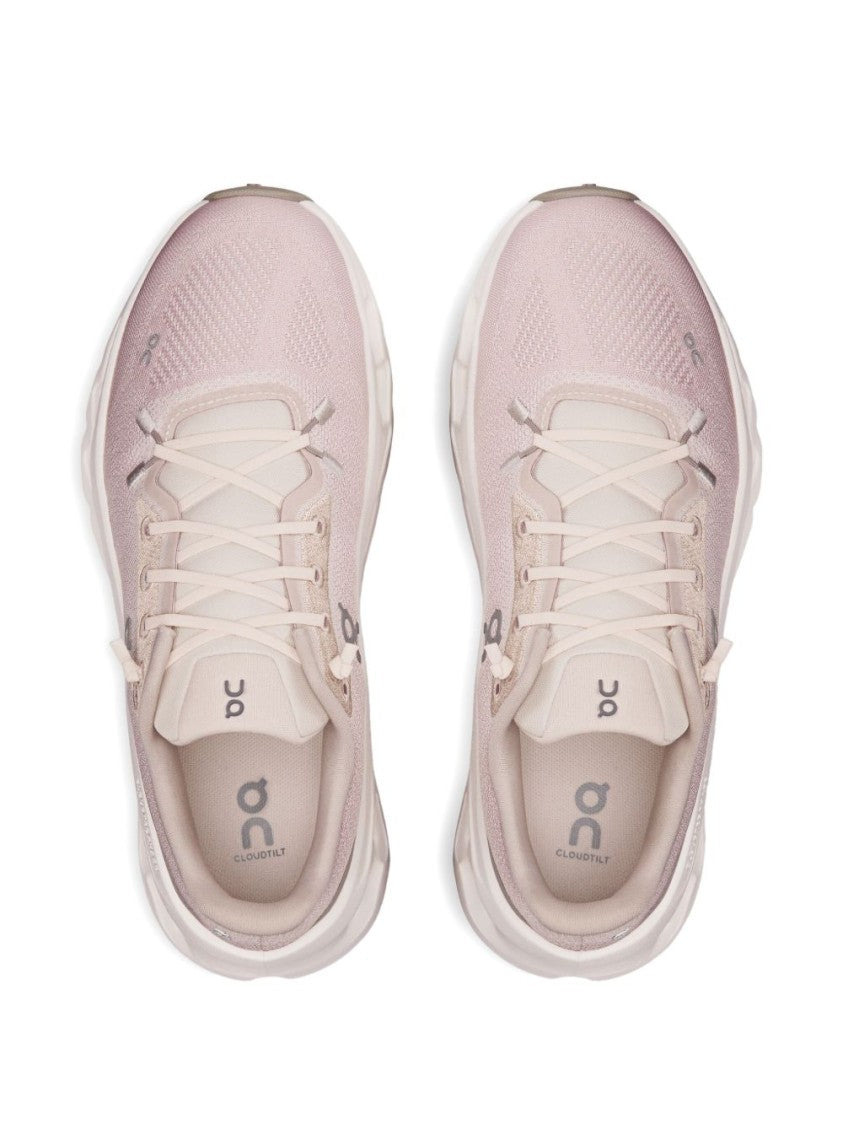 On Running Pink Sneakers With Cushioned Sole