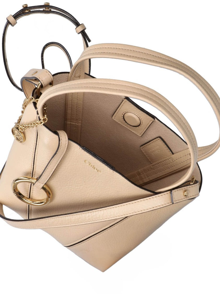 Chloé Structured Handbag With Gold-Tone Accents