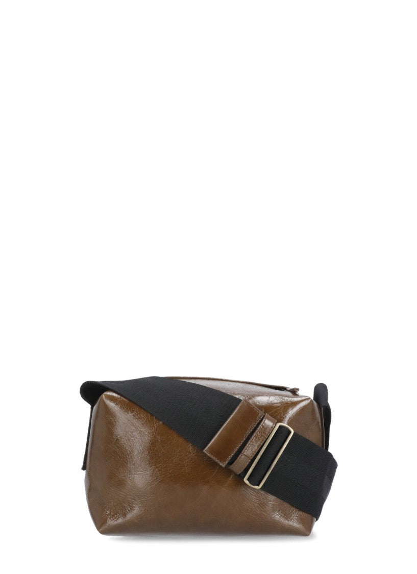 Uma Wang Shoulder Bag In Leather