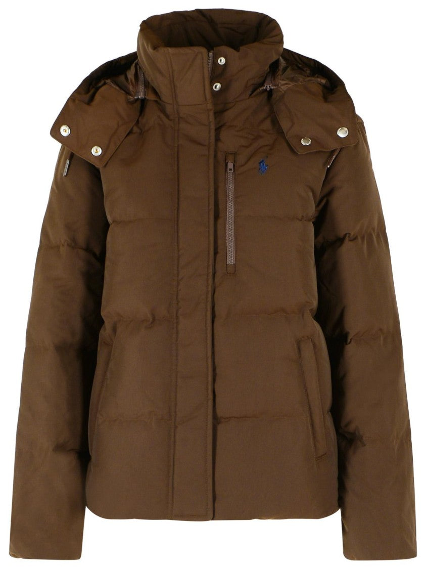 Polo Ralph Lauren Brown Polyester Down Jacket