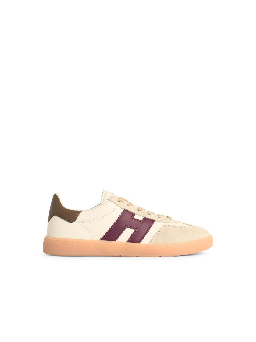 Hogan 'Cool' White Leather Sneakers