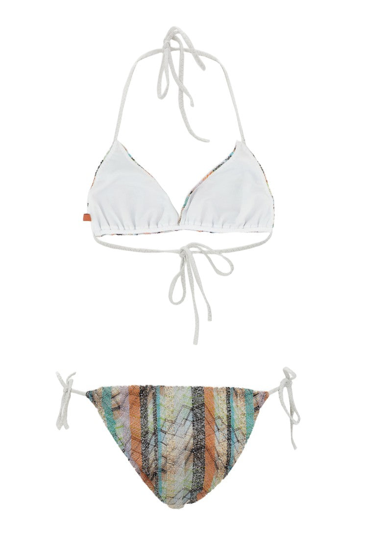 Missoni Missoni Multicolor Self-Tie Bikini