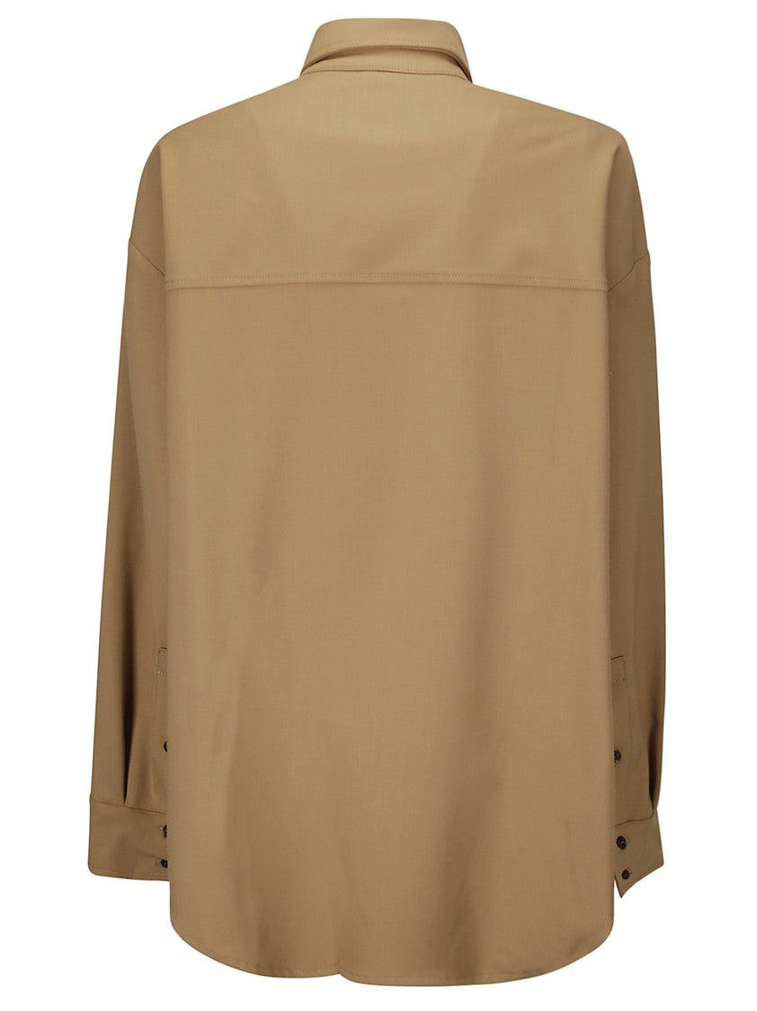 The Latest Button Fastening Oversized Shirt Jacket