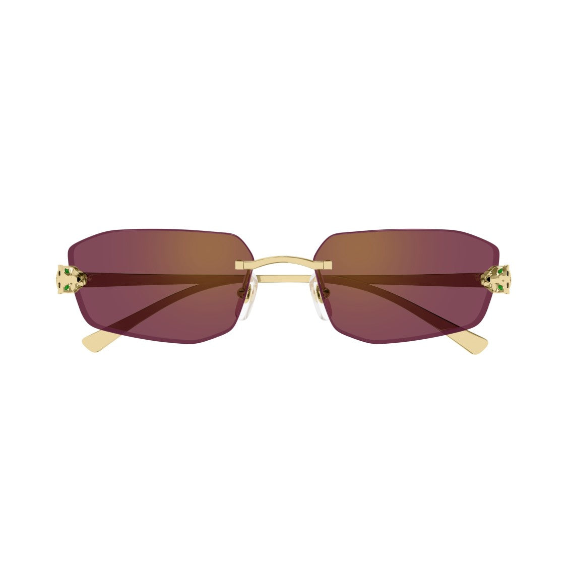 Cartier Ct0474s Rimless Sunglasses
