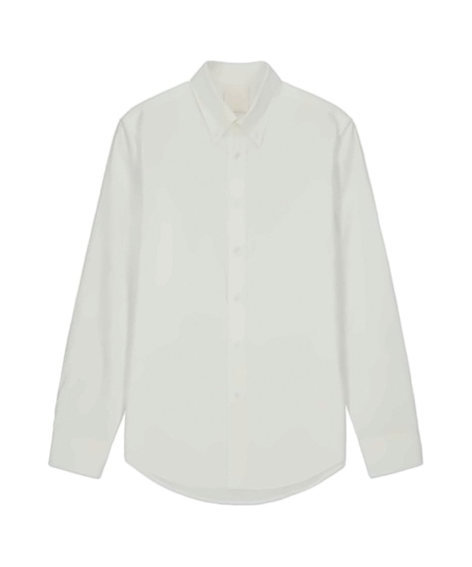 Givenchy Long-Sleeve Cotton Shirt With Button-Down Front