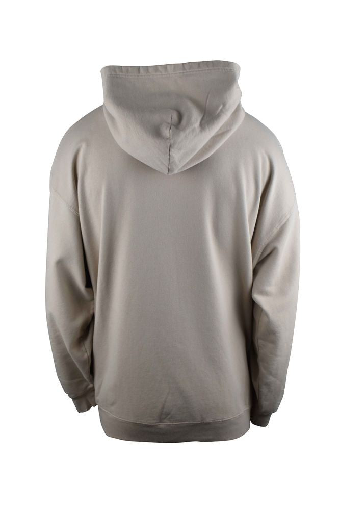 Balenciaga Beige Oversized Hooded Sweatshirt