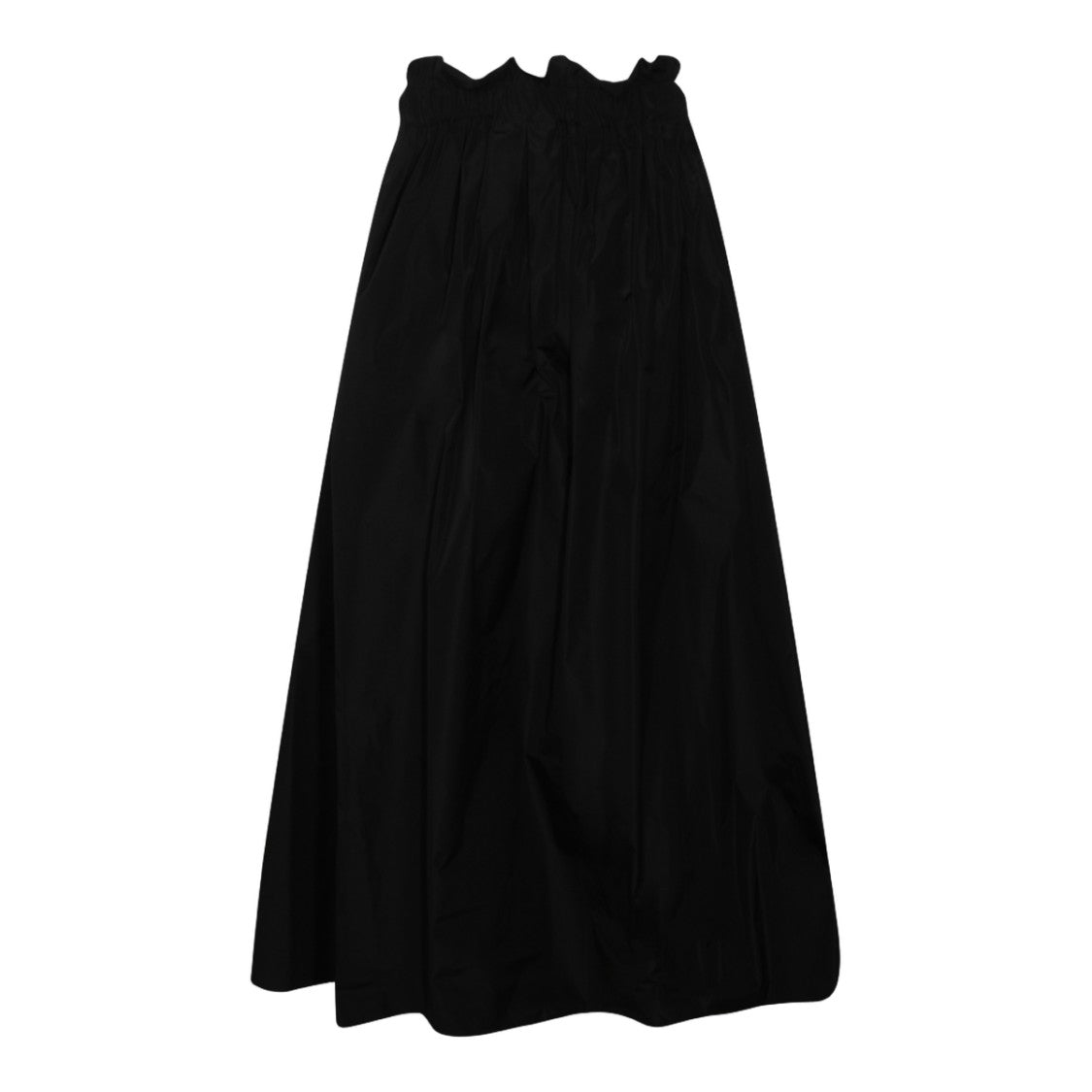 Herno Structured Black Skirt With Timeless Silhouette