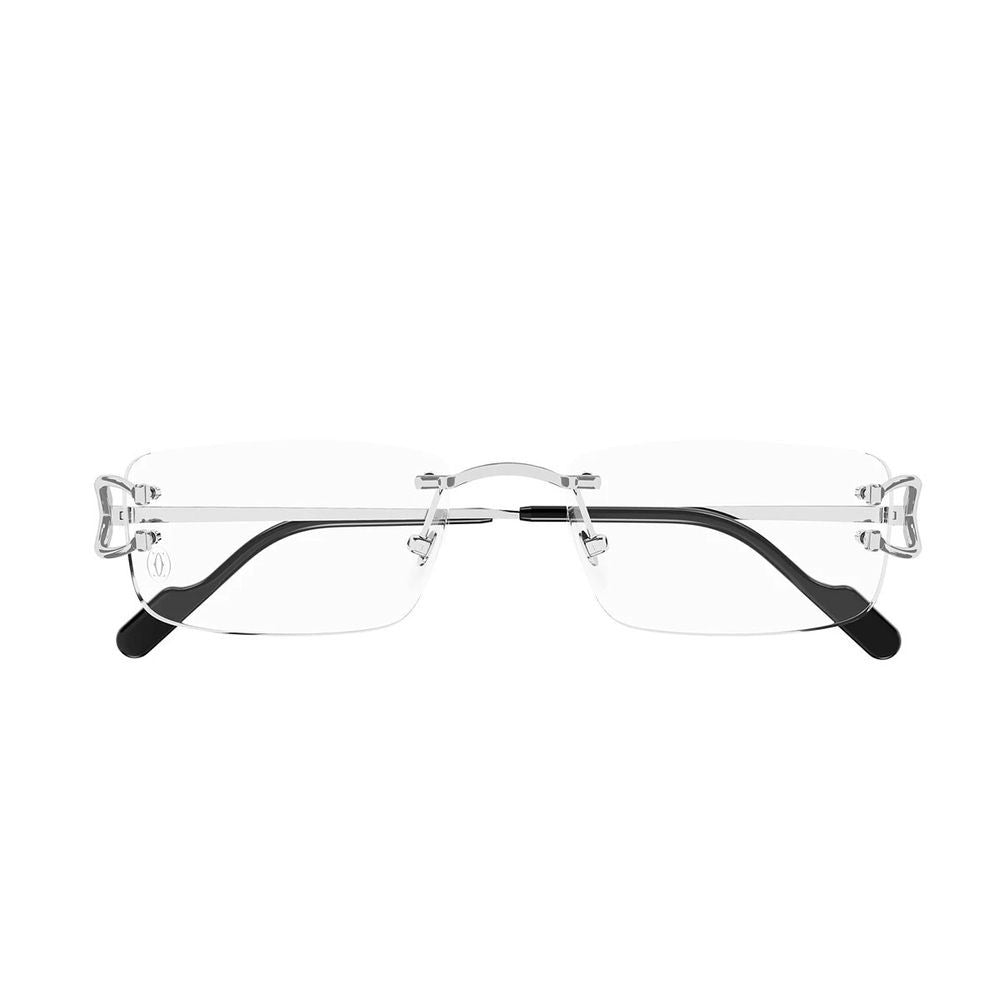 Cartier Ct0092o Decor C De Rimless Rectangular Eyeglasses