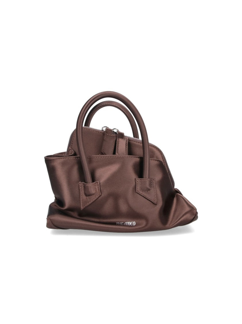 The Attico Brown La Passeggiata Fabric Bag