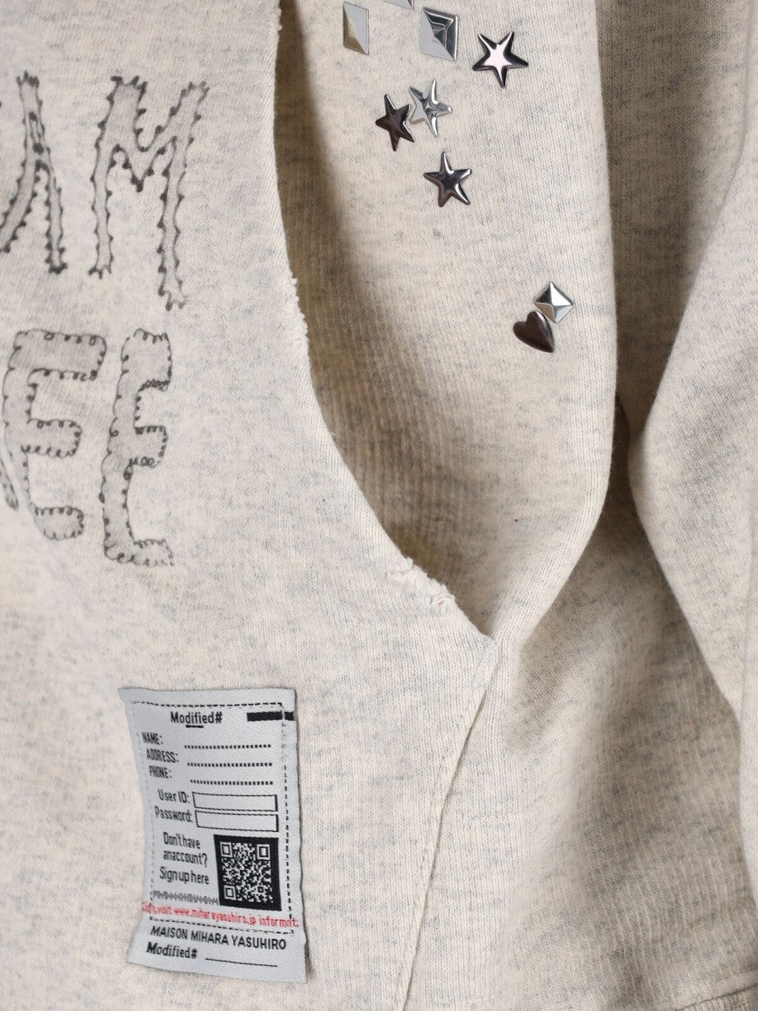 Maison Mihara Yasuhiro Structured Grey Jacket With Clean Lines And Minimal Detailing