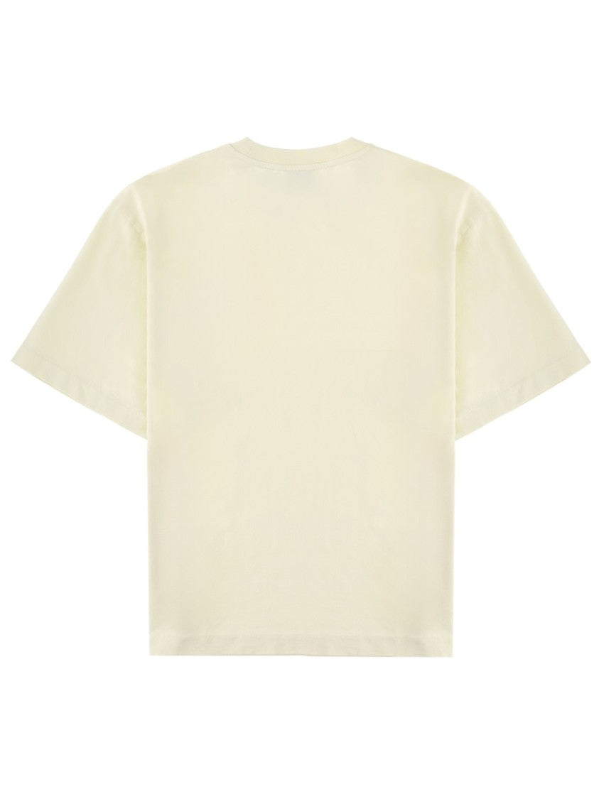 Off-White Minimal Crew Neck Left Chest T-Shirt
