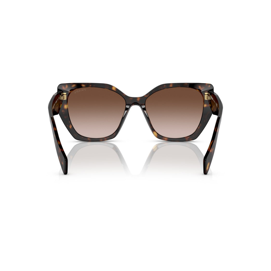 Prada Oversized Square Frame Tortoiseshell Acetate Sunglasses