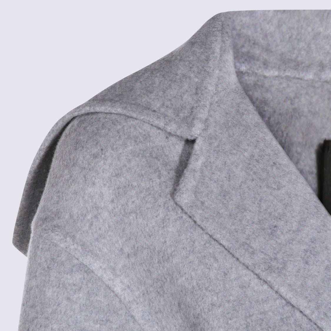 Fabiana Filippi Refined Grey Wool Coat
