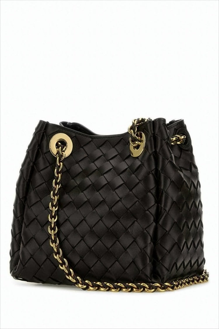Bottega Veneta Intricately Woven Lambskin Tote Bag