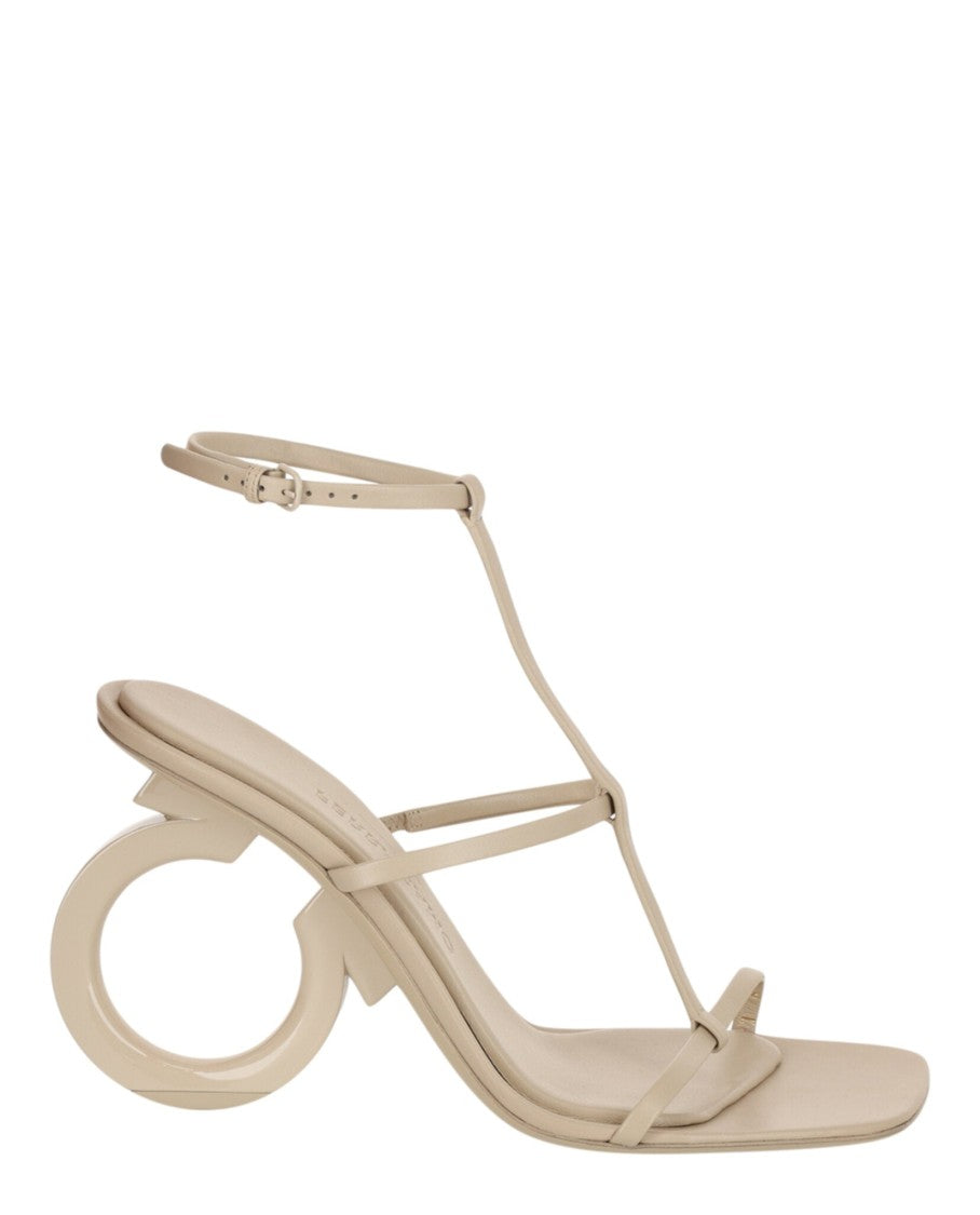 Ferragamo Elina X5 Gancini Logo Heels