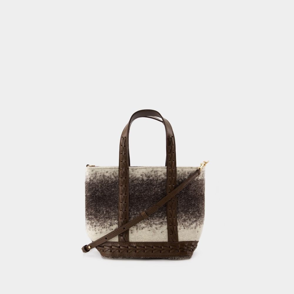 Vanessa Bruno Cabas S Shopper Bag - Wool - Brown