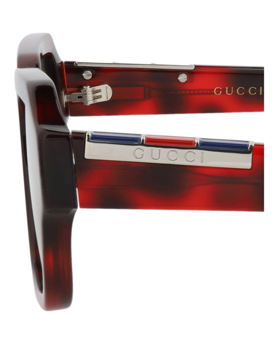 Gucci Square-Frame Recycled Acetate Sunglasses
