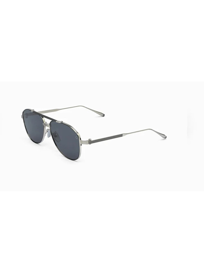 Akoni Helios Titanium Slim Elongated Sunglasses