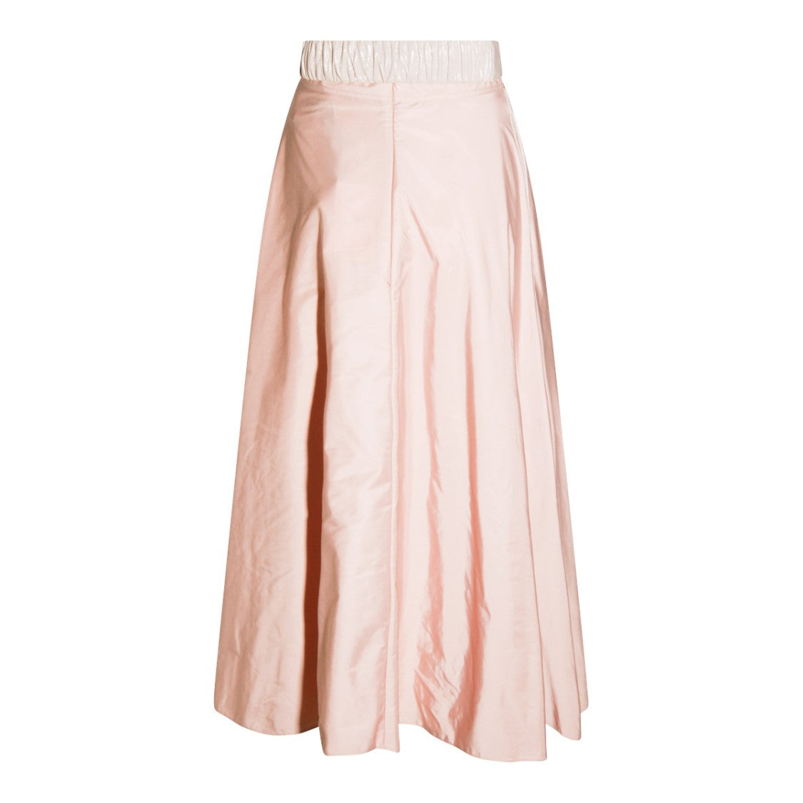 Elisabetta Franchi Midi-Length Nude Skirt