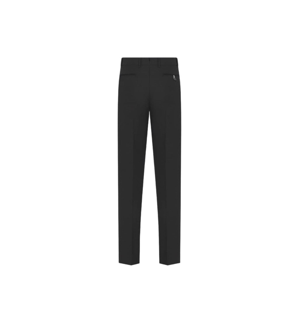 Christian Dior Tailored Black Straight Leg Trousers