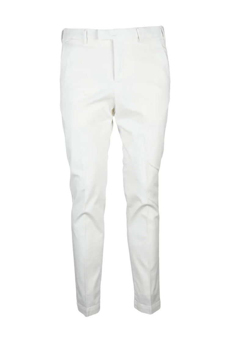 Pt Torino Stretch Trousers - White